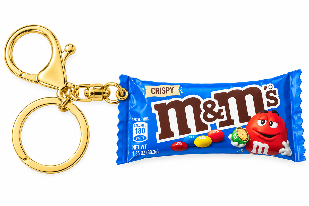 M&M Inspired Keychains