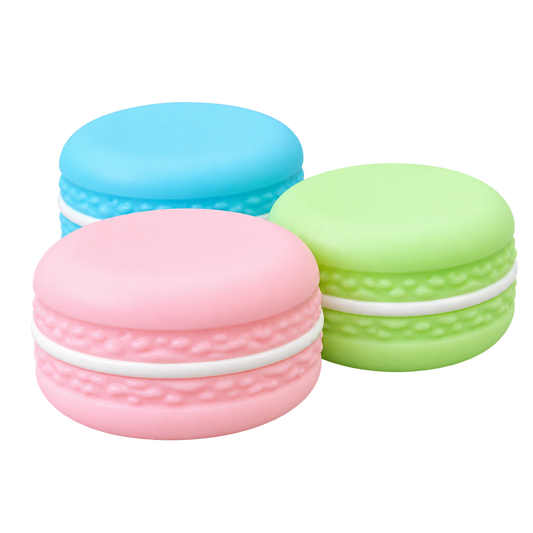 Pastel Macaroon Cosmetic Containers