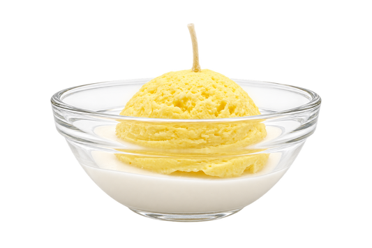 Ice Cream Scoop Dessert Candle