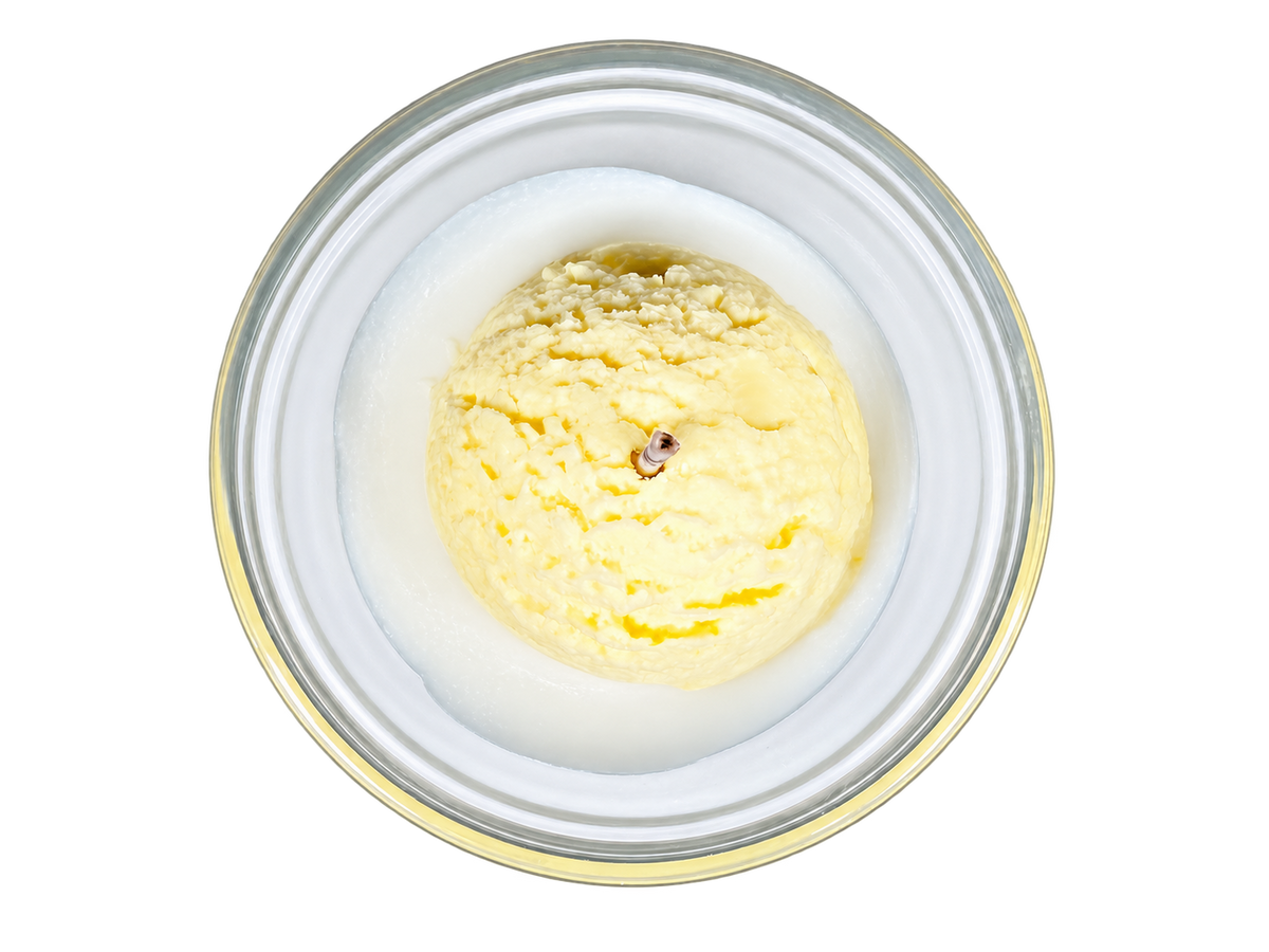 Ice Cream Scoop Dessert Candle