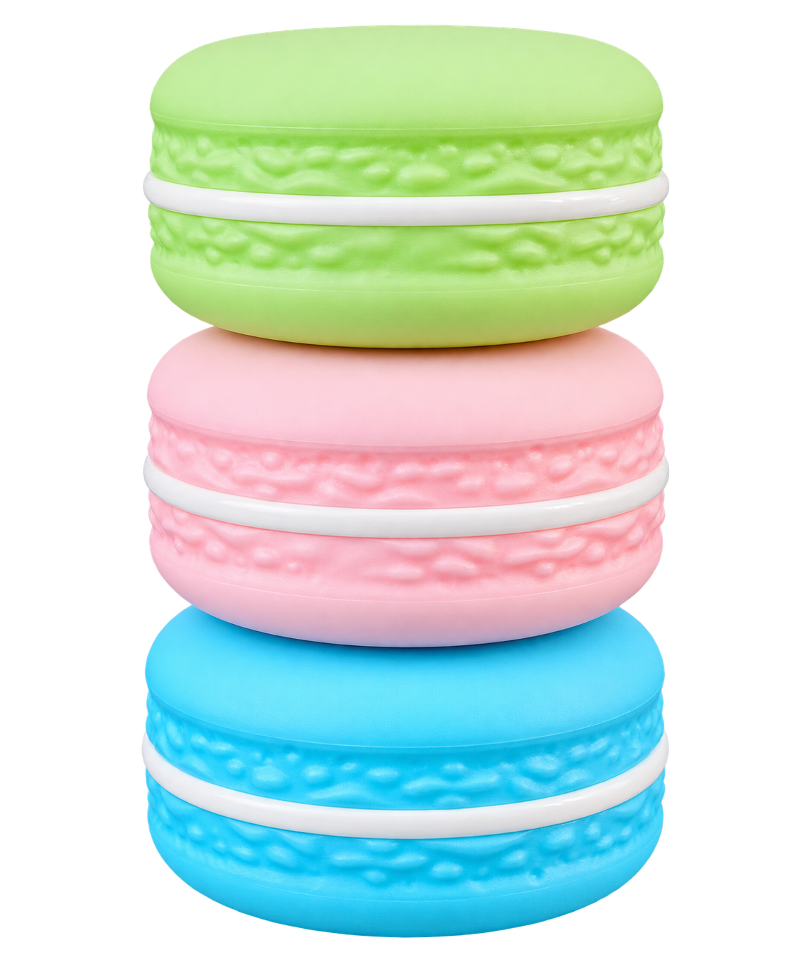 Pastel Macaroon Cosmetic Containers