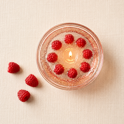 Raspberry Glow Candle