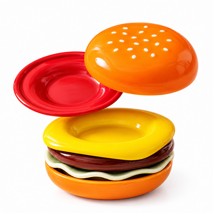 Burger Bites Mini Dish Set