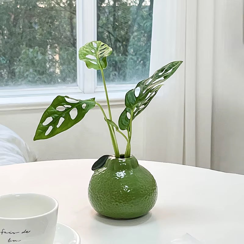 Zesty Little Lime Vase