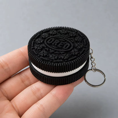 3D Oreo Cookie Keychain