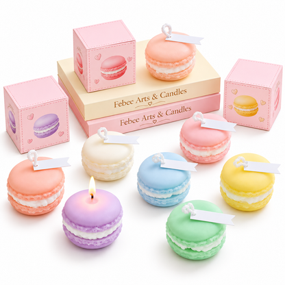 Sweet Little Macaron Candles