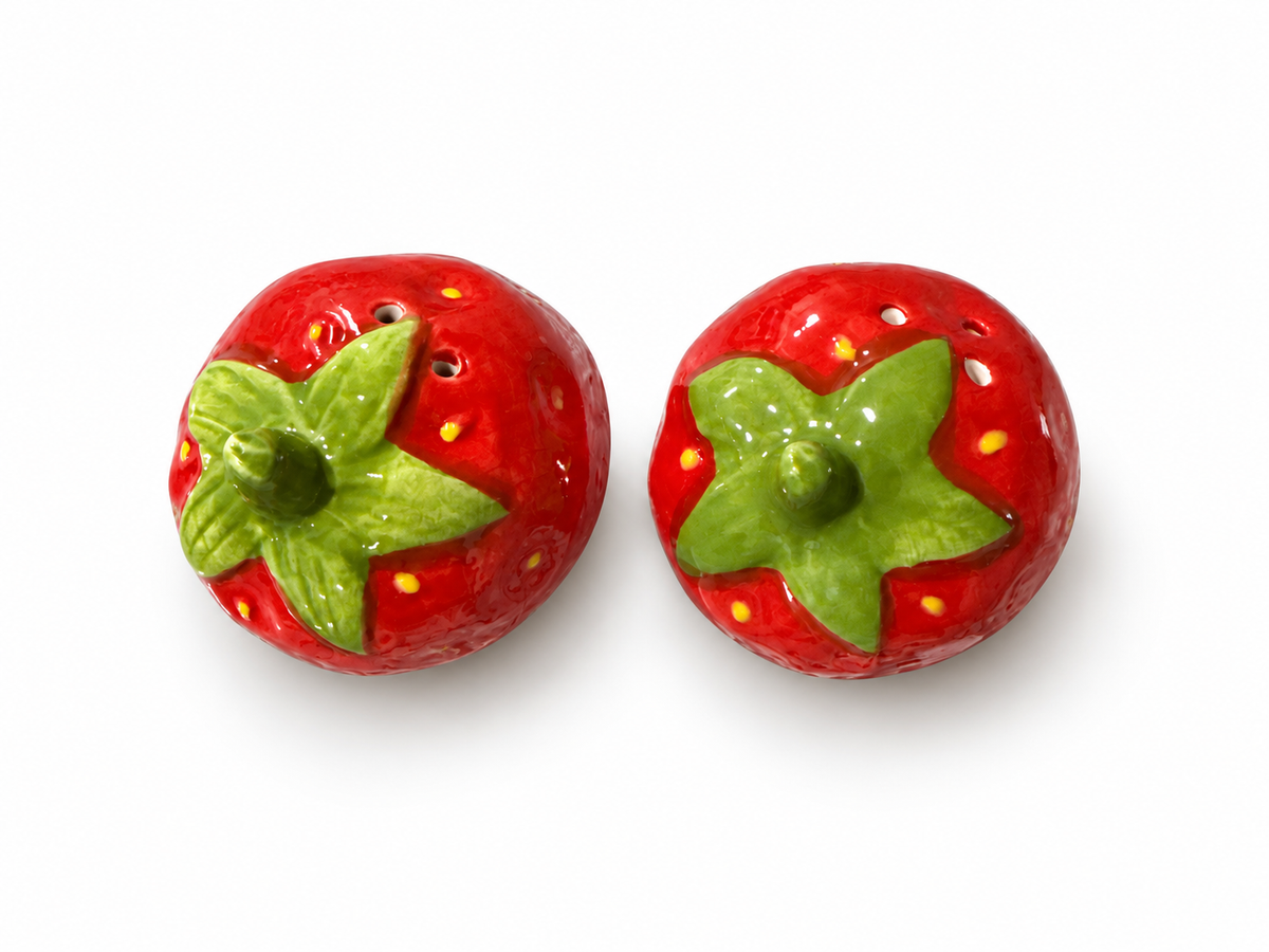 Strawberry Salt & Pepper Shaker Set