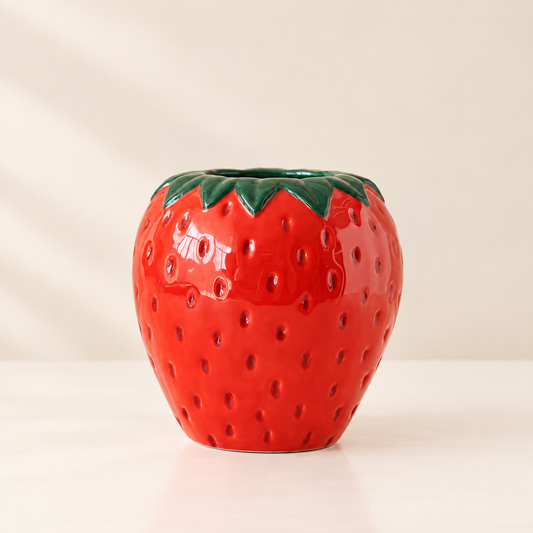 Strawberry Sweetheart Vase