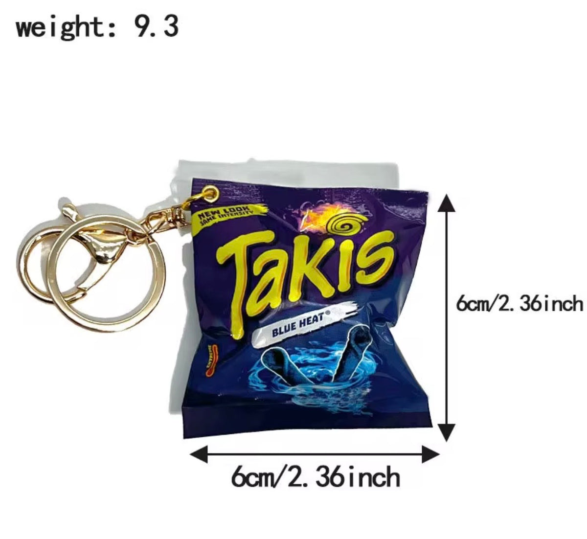 Spicy Takis Snack Keychain