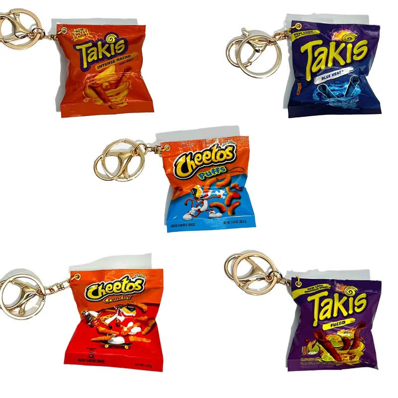 Spicy Takis Snack Keychain