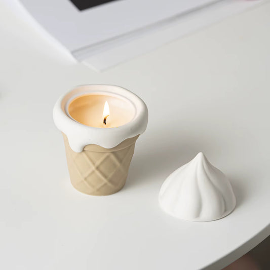 Vanilla Dream Cone Candle
