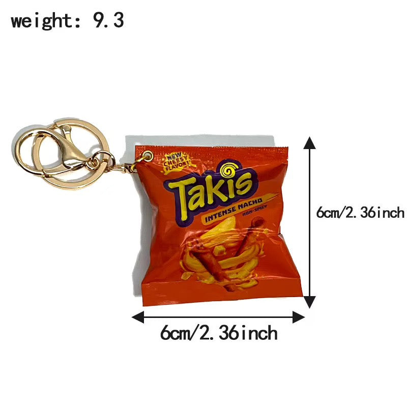 Spicy Takis Snack Keychain
