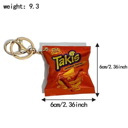 Spicy Takis Snack Keychain